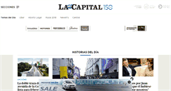 Desktop Screenshot of lacapital.com.ar